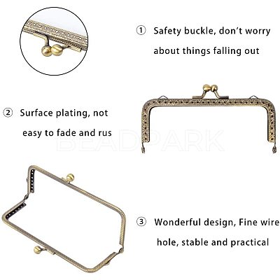 Iron Purse Frame Handle FIND-PH0015-42-1