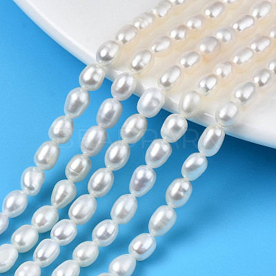Natural Cultured Freshwater Pearl Beads Strands PEAR-N012-04C-1