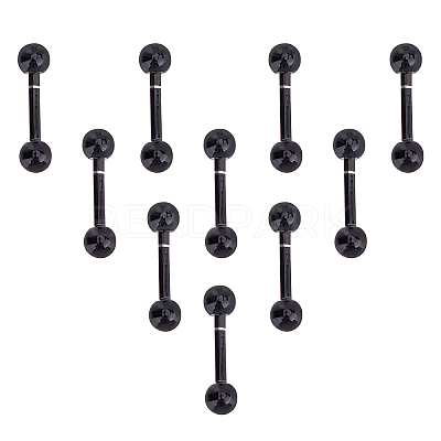 304 Stainless Steel Ball Stud Earrings EJEW-UN0001-49-1