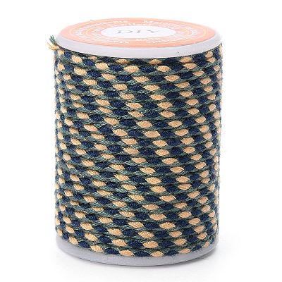 4-Ply Polycotton Cord with Metallic Thread X1-OCOR-Z003-D27-1
