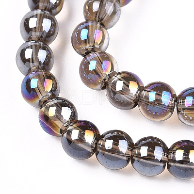 Electroplate Transparent Glass Beads Strands LS-GLAA-T032-T8mm-AB02-1