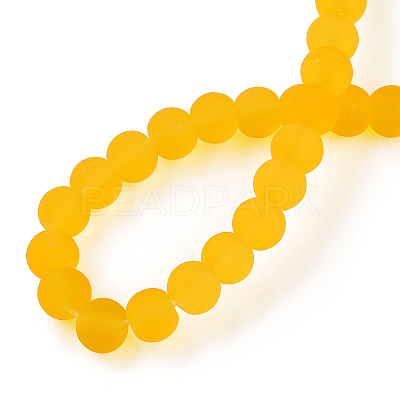 Transparent Glass Beads Strands GLAA-T032-T4mm-MD11-1