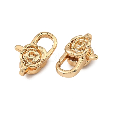 SHEGRACE Brass Lobster Claw Clasps XGRQ58610-759G-1