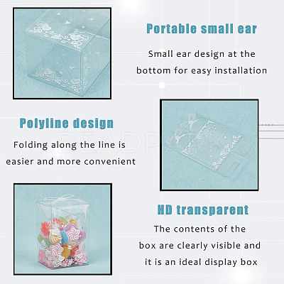 Foldable Transparent PVC Boxes CON-BC0006-34-1