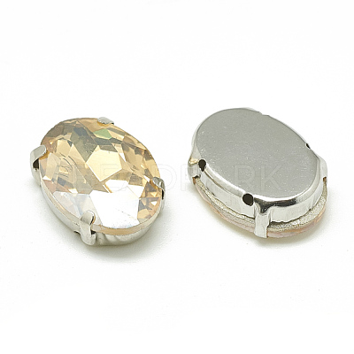 Sew on Rhinestone RGLA-T091-6x8mm-06P-1