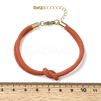 3MM Round Nylon Braided Cord Bracelet Making FB-CBAA152-03G-41-1