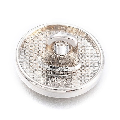 Alloy Shank Buttons BUTT-D054-18mm-05P-1