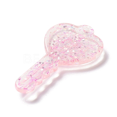 Acylic Pendant with Glitter Powder X1-OACR-H035-01C-1