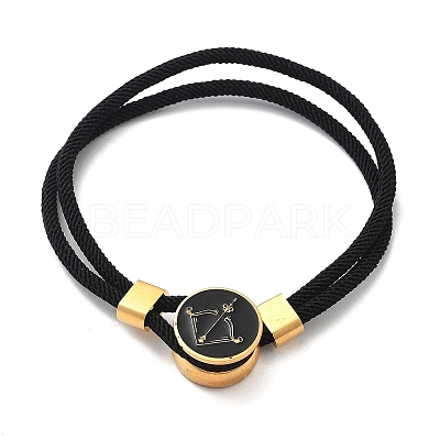 Constellation Nylon Cords Multi-strand Bracelets BJEW-U016-01A-07-1