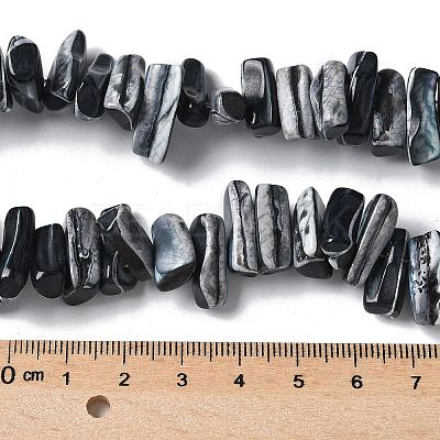 Dyed Natural Trochus Shell Beads Strands SSHEL-C013-09A-1