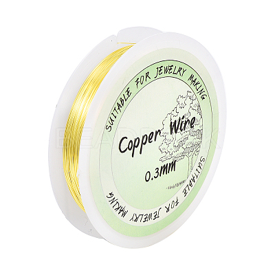 Round Copper Jewelry Wire CWIR-YW0001-03B-01-1