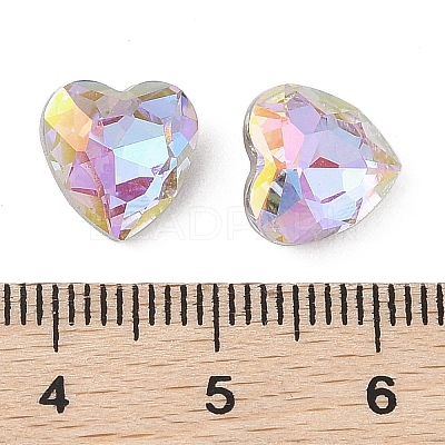 Glass Rhinestone Cabochons RGLA-L029-08A-VLLA-1