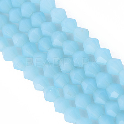 Faceted Bicone Opal Beads Strands EGLA-P017-01B-1