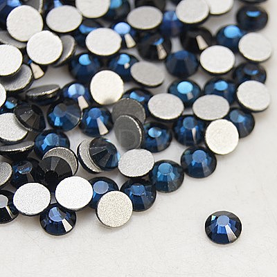 Glass Flat Back Rhinestone RGLA-C002-SS8-207-1