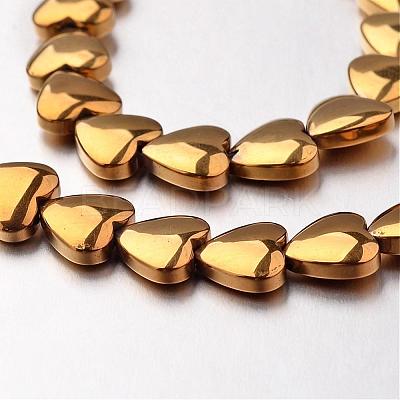 Electroplate Non-magnetic Synthetic Hematite Bead Strands G-F300-22B-03-1