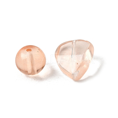 Transparent Glass Beads DGLA-C005-01K-1