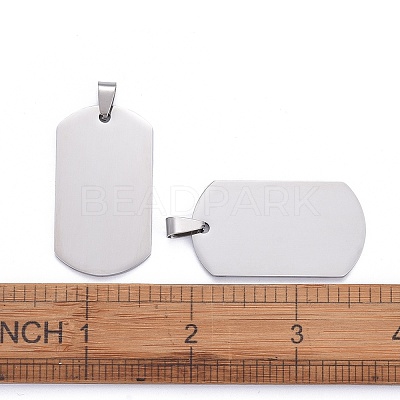 Tarnish Resistant 304 Stainless Steel Big Pendants LS-STAS-I140-19E-S-1