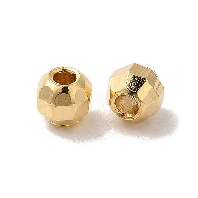 Brass Spacer Beads KK-O133-013C-G-1