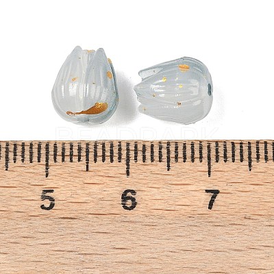 Opaque Acrylic Beads OACR-G054-04G-1