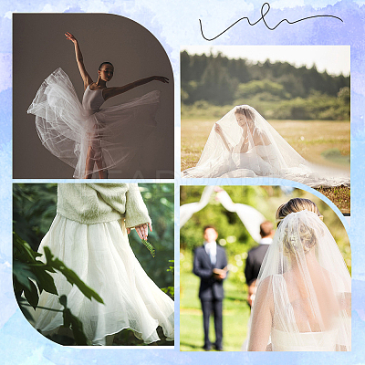 Polyester Mesh Fabric DIY-WH20009-40K-1