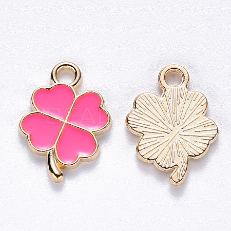 Alloy Enamel Pendants ENAM-S121-050C-1