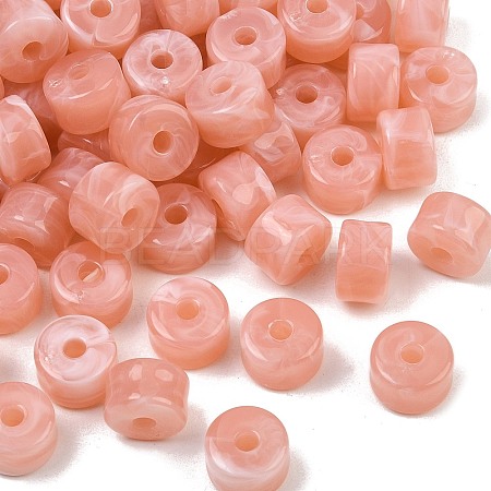Opaque Acrylic Imitation Gemstone Beads AC-CBA3EFE-02E-1