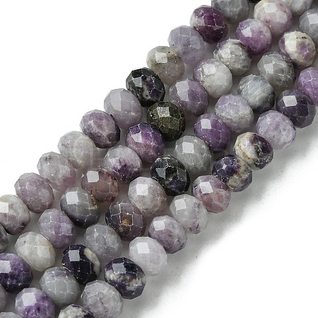 Natural Sugilite Beads Strands G-A092-G05-02-1
