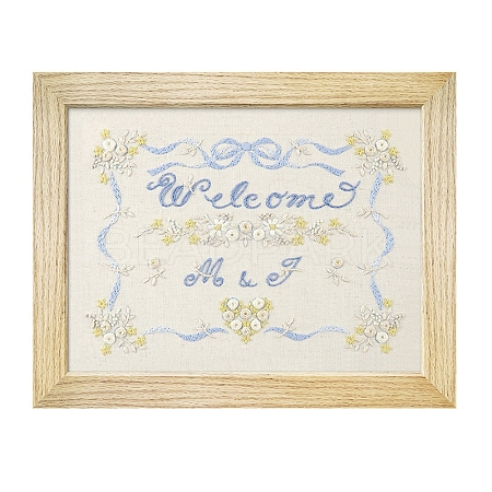 Embroidery Starter Kits DIY-P077-032-1