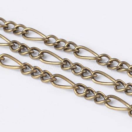 Iron Handmade Chains Figaro Chains Mother-Son Chains CHSM005Y-AB-1