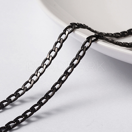 304 Stainless Steel Twisted Chain Curb Chains CHS-H007-29B-1