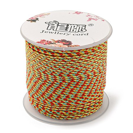 4-Ply Polycotton Cord with Metallic Thread OCOR-Z003-C23-1