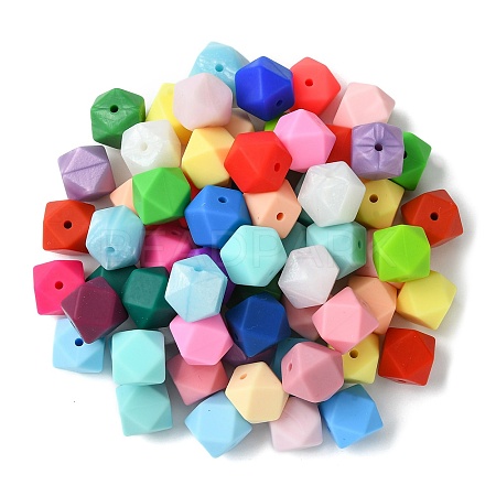 Hexagon Silicone Beads SIL-CJC0005-02-1