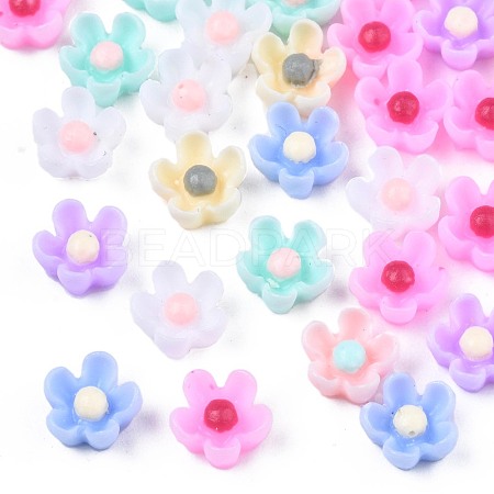 Opaque Resin Cabochons CRES-S307-019-1
