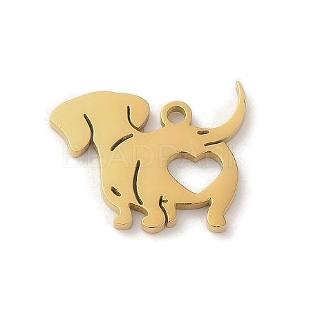 Ion Plating(IP) 304 Stainless Steel Pendants STAS-K270-07G-1