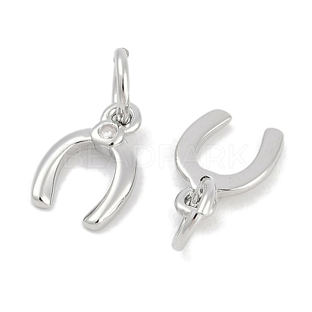 Rack Plating Brass Pendants KK-Q028-25P-1