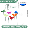 Acrylic Garden Stake AJEW-FH0005-24C-2