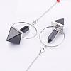 Chakra Gemstone Pyramid Dowsing Pendulums G-F515-01C-2