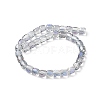 Electroplate Opaque Glass Beads GLAA-F108-10A-15-2