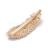 Alloy Crystal Rhinestone Alligator Hair Clips PHAR-Z003-04KCG-3