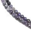 Natural Tanzanite Beads Strands G-C255-A01-4mm-4