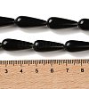 Natural Obsidian Beads Strands G-B192-A02-01-5