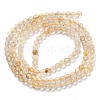 Natural Gold Rutilated Quartz Beads Strands LS-G-G161-A17-05-3
