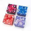 Heart Pattern Cardboard Jewelry Boxes CBOX-L007-001A-1