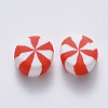 Handmade Polymer Clay Beads CLAY-R084-01F-1