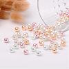 Barely Pink Mix Pearlized Glass Pearl Beads HY-X006-8mm-01-3
