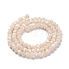 Electroplate Opaque Glass Beads Strands EGLA-A035-P4mm-A05-2