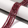 Natural Garnet Beads Strands G-F770-D02-02-1