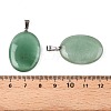 Natural Green Aventurine Pendants G-T138-207D-3