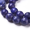Natural Lapis Lazuli Beads Strands G-D840-38-10mm-3