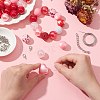 DIY Bubblegum Bracelet Pendant Decoration Making Kit for Valentine's Day DIY-CJC0007-02-4